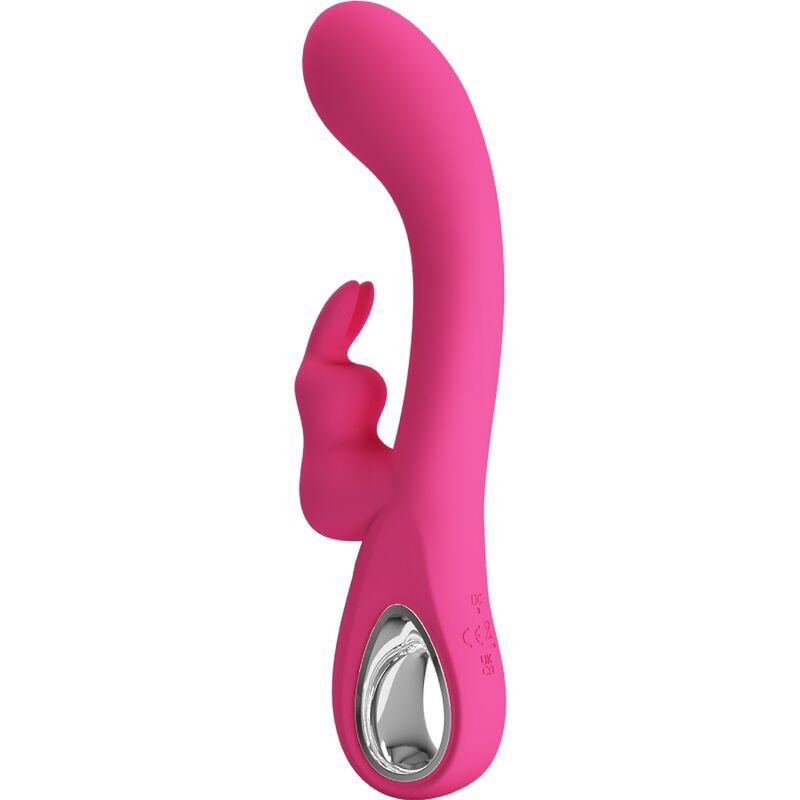 Vibromasseur Rabbit Novak 12 Vibrations Rechargeable USB - Pretty Love