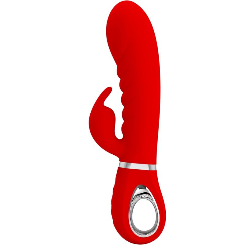Vibromasseur Rabbit Prescott Point G Flexible Mémoire - Silicone - Pretty Love