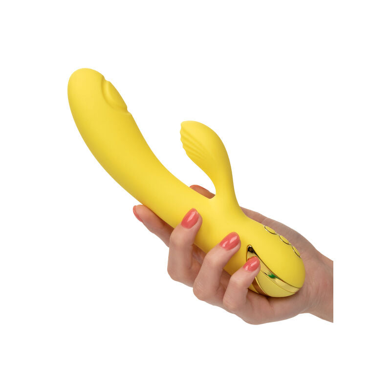 Vibromasseur Rabbit San Diego Seduction Rotation Point G Étanche - CalExotics