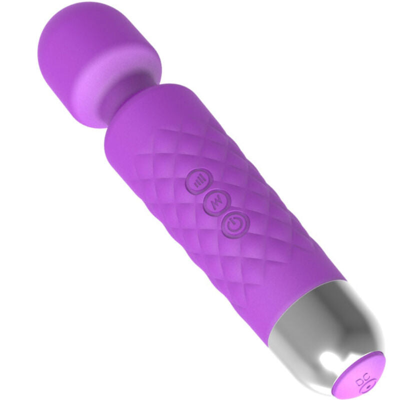 Vibromasseur Wand Compact 8 Vitesses 18 Modes Silicone - Armony