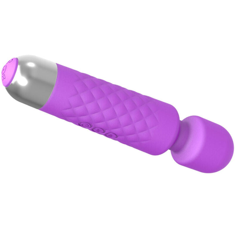 Vibromasseur Wand Compact 8 Vitesses 18 Modes Silicone - Armony