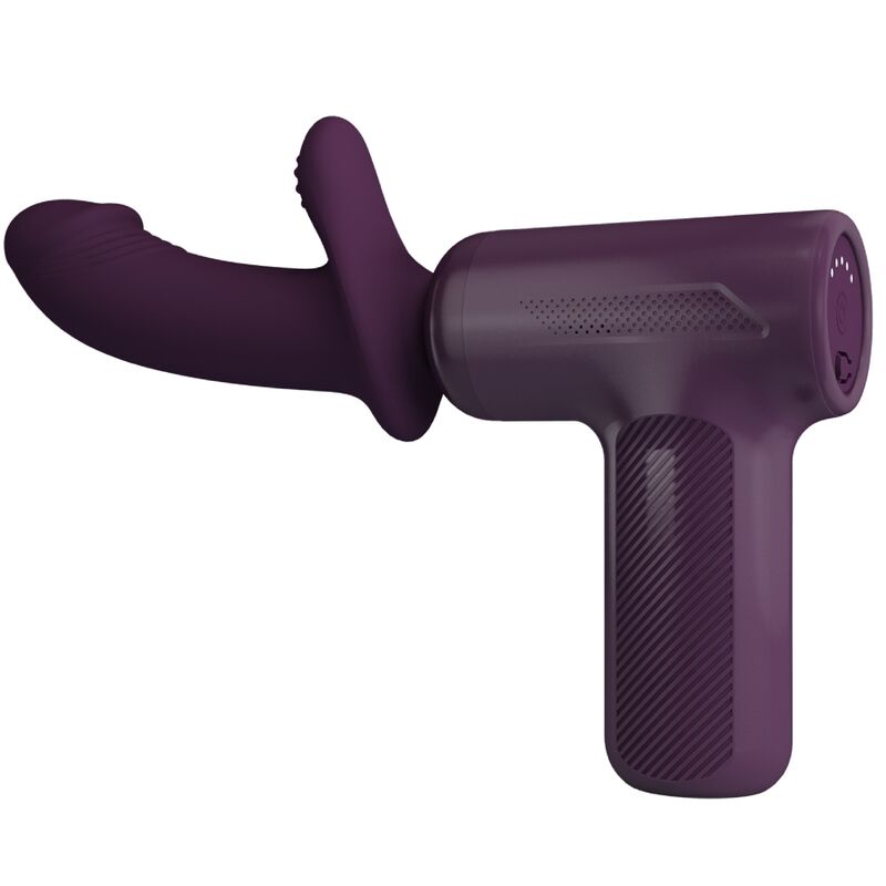 Vibromasseur Wand DJ Scholar 5 Réglages de Poussée Rechargeable - Pretty Love